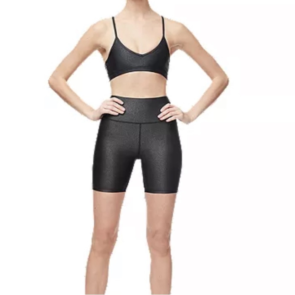2/$40 Good American Sparkle Bike Shorts